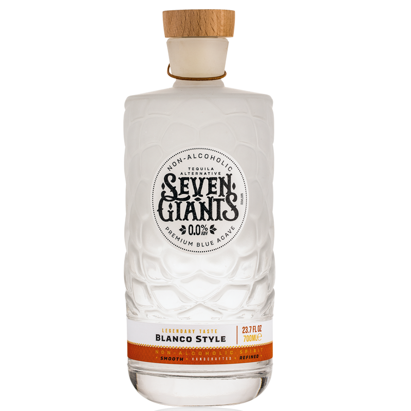 Tequila Blanco sin alcohol (Seven Giants 0.0)