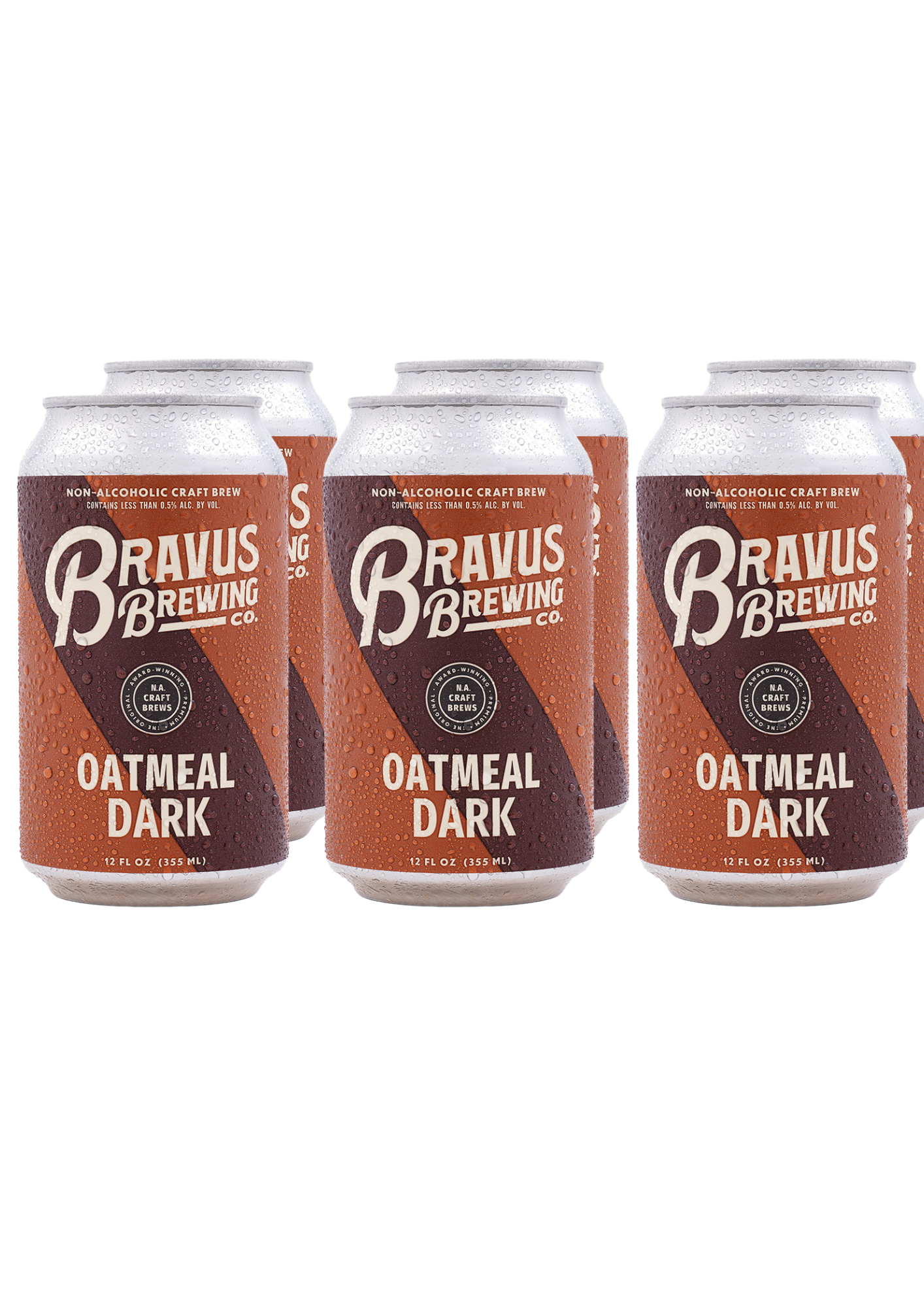 Six pack Bravus Oatmeal Dark IPA