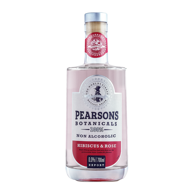 Gin de hibisco y rosa (Pearsons botanical)