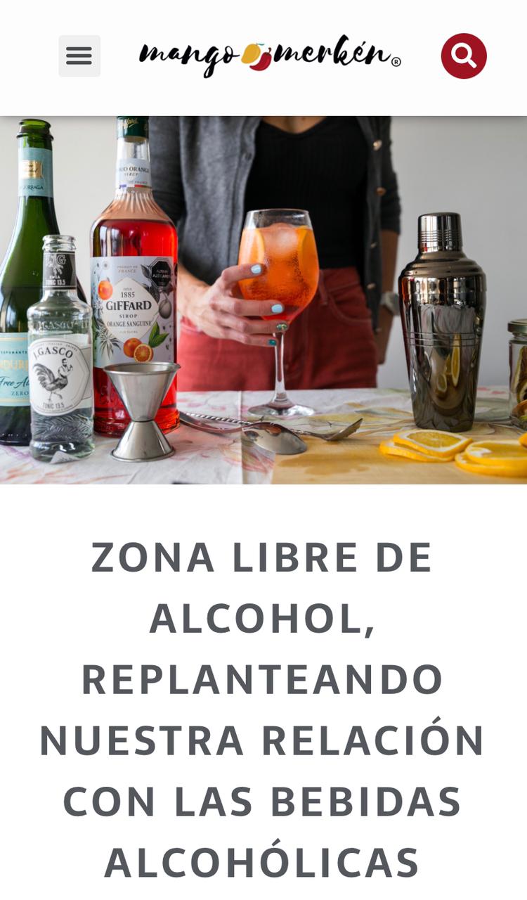 MANGO MERKEN: Replanteando nuestra relación con las bebidas alcohólicas