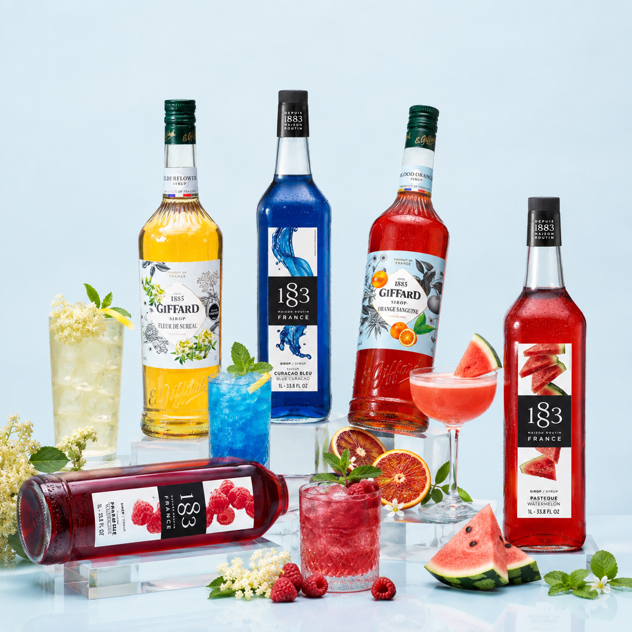 Syrups y sustitutos del alcohol