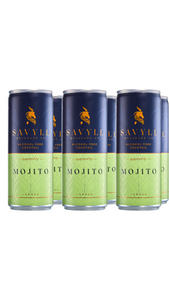 Pack 6 unids Cocktail Mojito Savyll 250 cc LATA