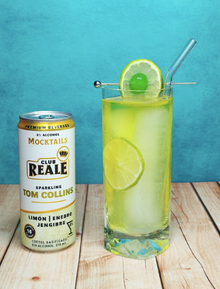 Tom Collins sin alcohol en lata 310 Club Reale
