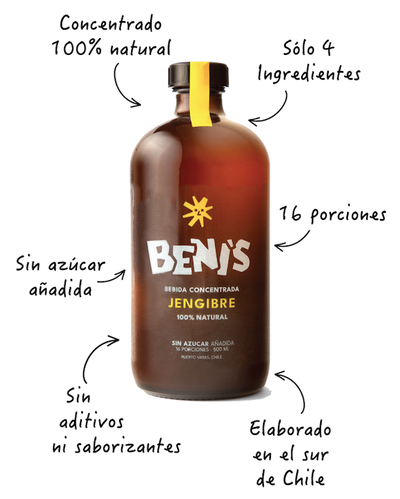 Beni's Concentrado de Jengibre