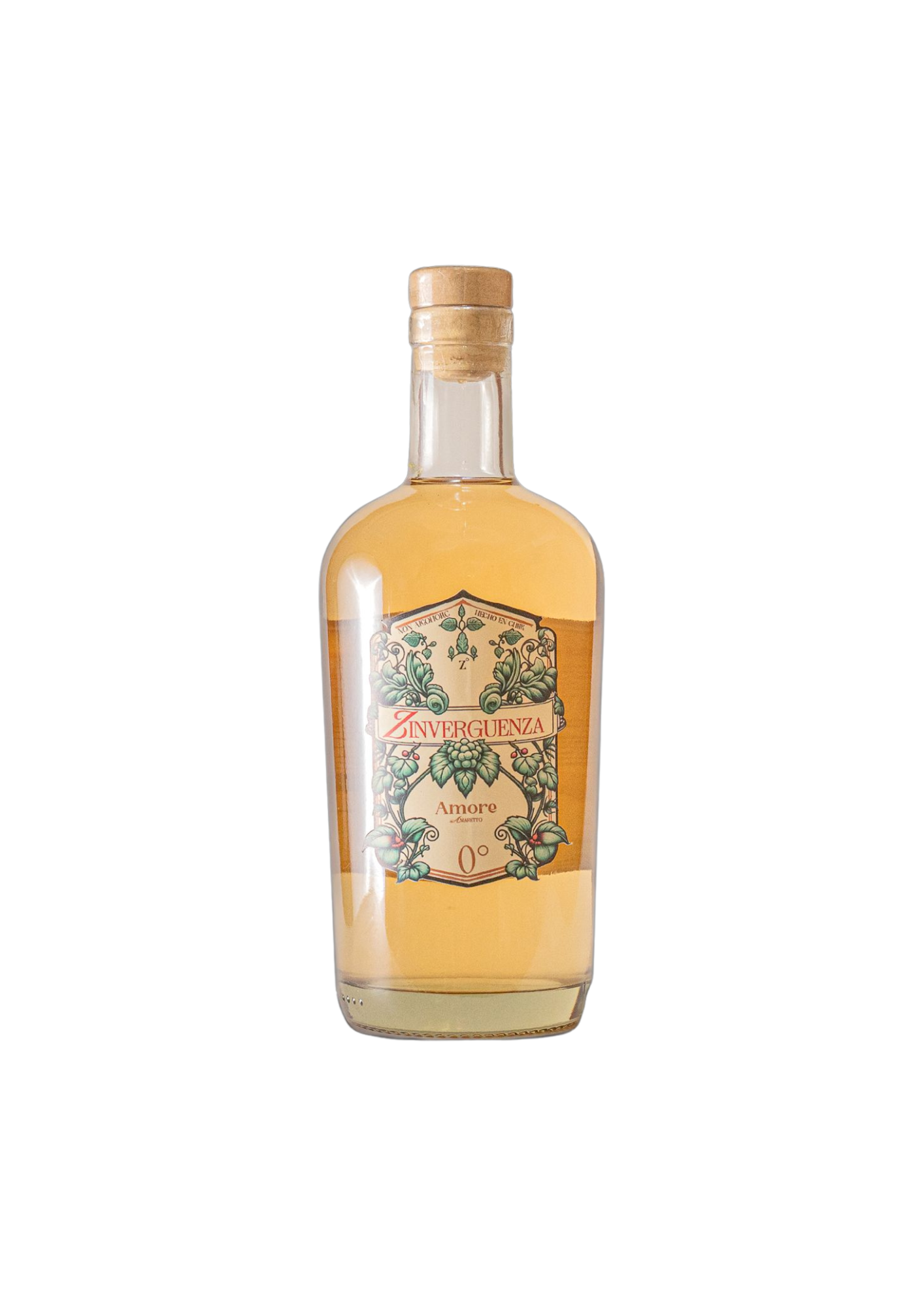 Amaretto sin alcohol Zinverguenza 750ml (Amore)