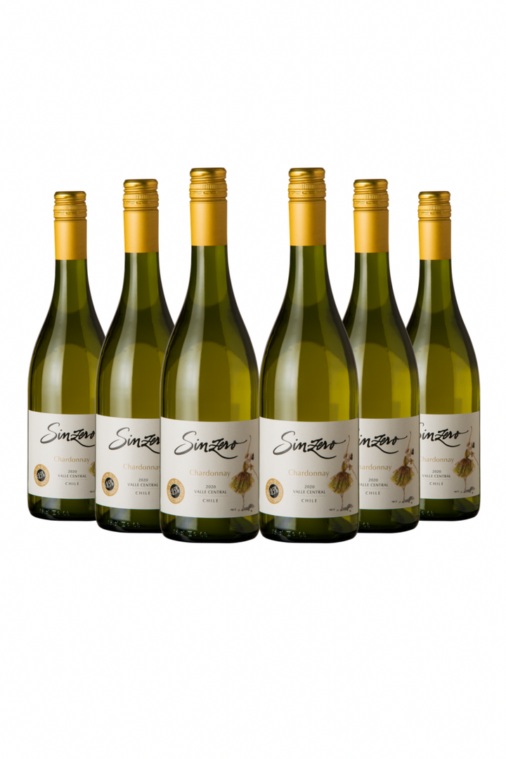 6 Vinos Chardonnay Sinzero