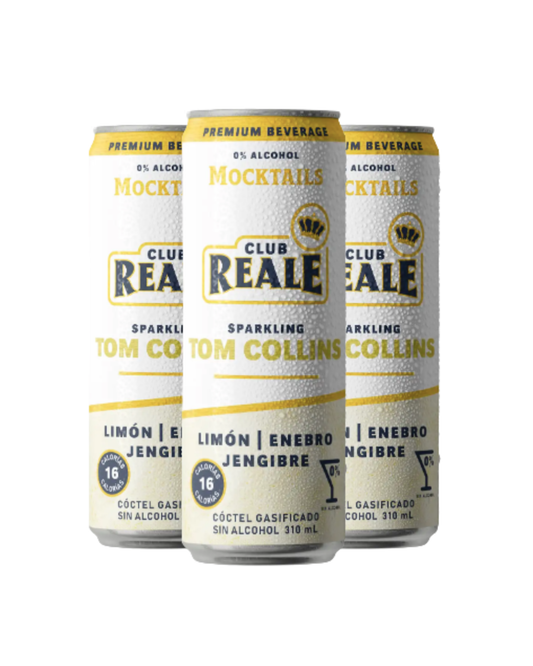 Pack 3 unid Tom Collins en lata Club Reale 310 ml